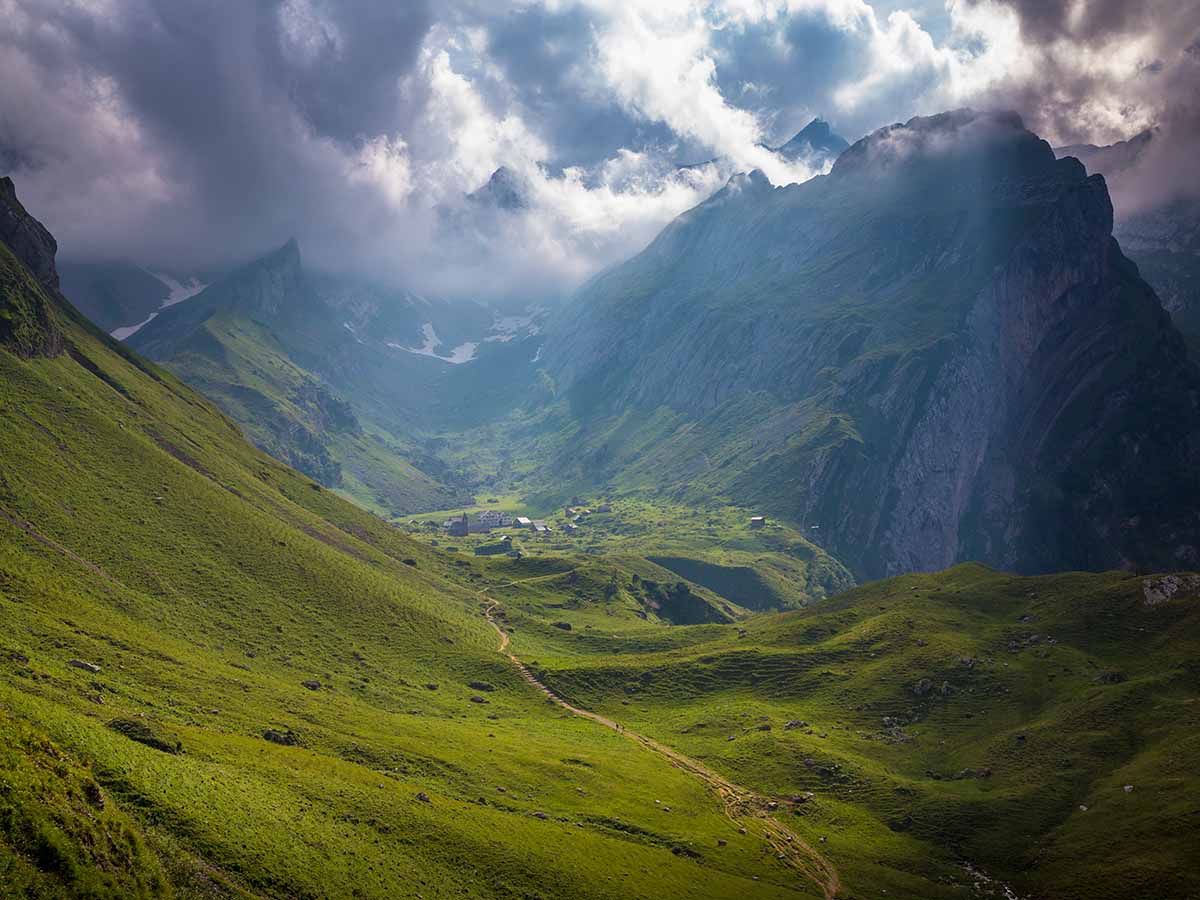 Berggasthaus Meglisalp im Alpstein, Appenzell