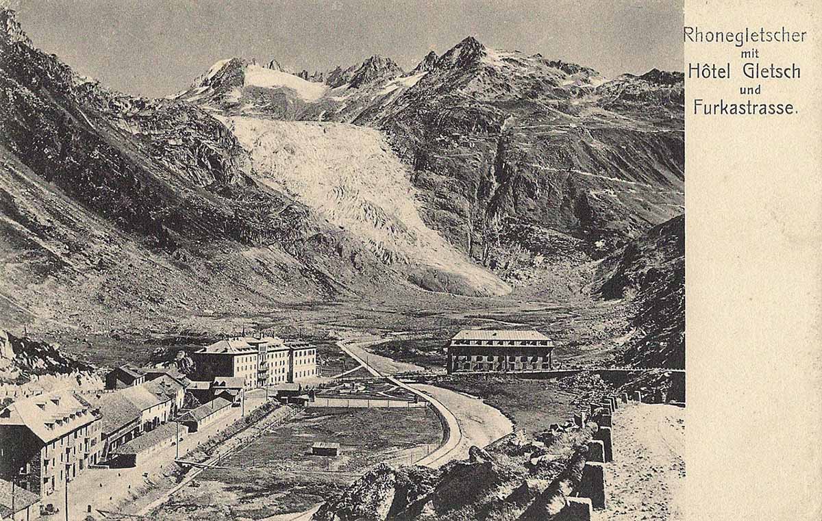 Grand Hotel Glacier du Rhône, Gletsch, Obergoms (Furka / Furkapass)